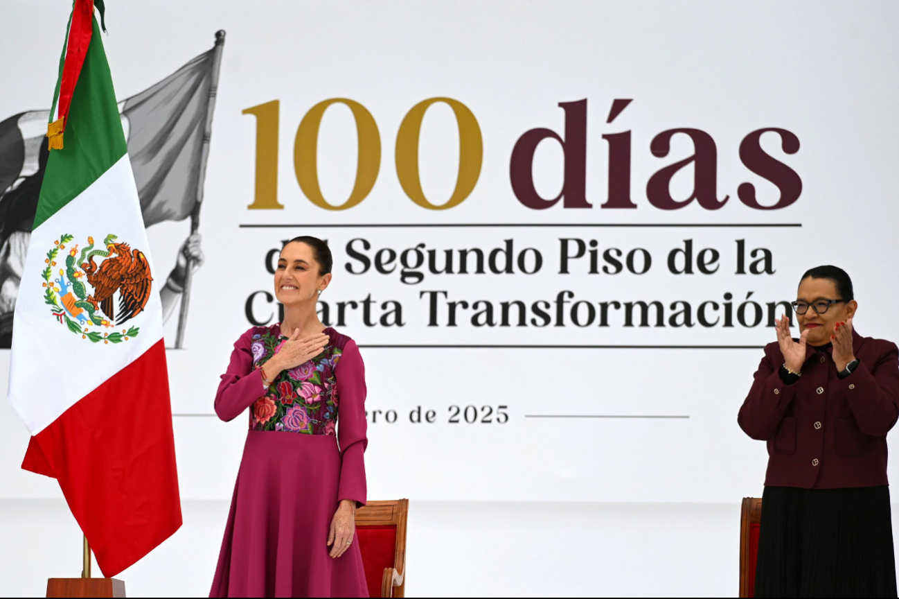  "100 días cumpliendo", Campeche respalda a Claudia Sheinbaum   