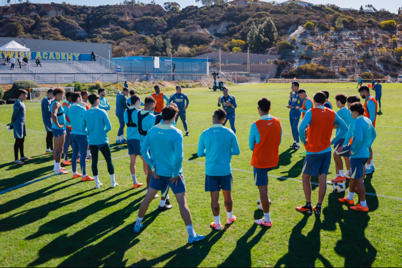 Las águilas se alista en California para su amistoso ante Inter Milan