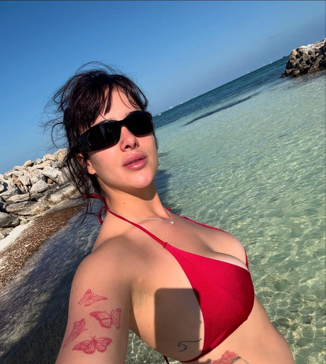 Gala Montes presume con fotos sus vacaciones en Cancún e Isla Mujeres