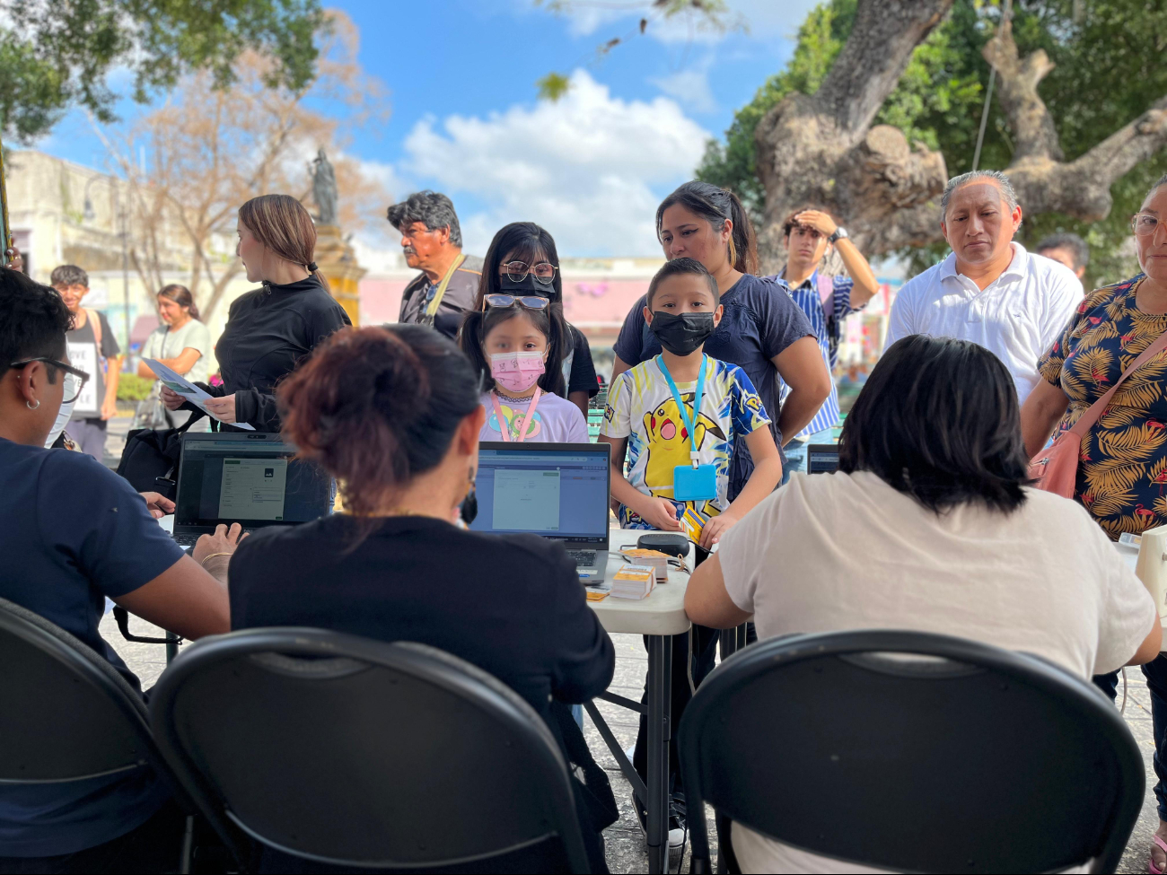 La Agencia de Transporte de Yucatán, habilitó tres puntos de canje en el Centro Histórico de Mérida