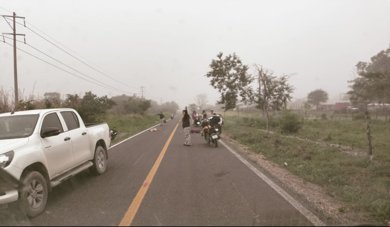 Motociclista pierde la vida al impactarse