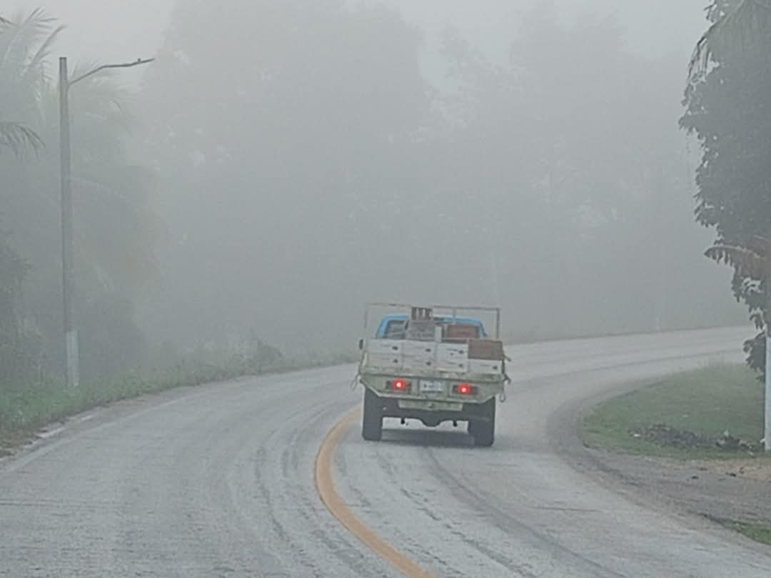 Protección Civil pidió precaución a los conductores por la baja visibilidad