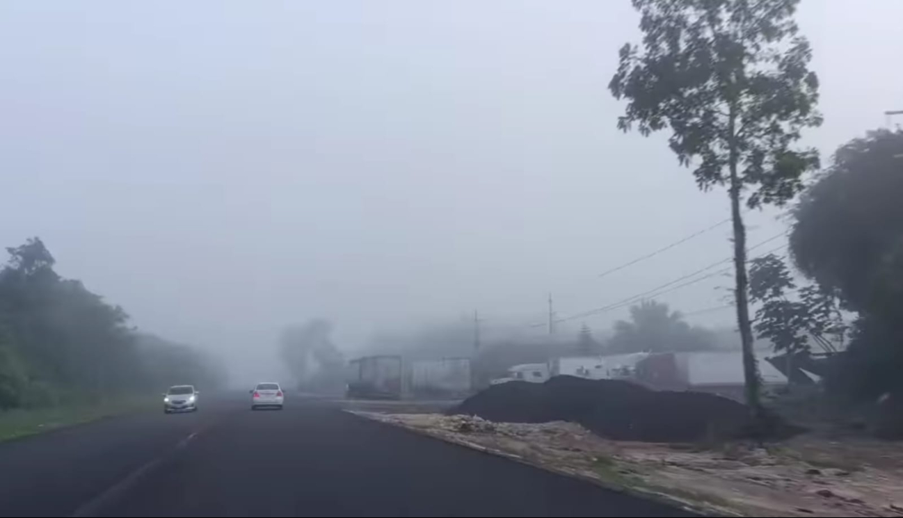 Accidentes viales a la alza por la neblina en Chetumal.