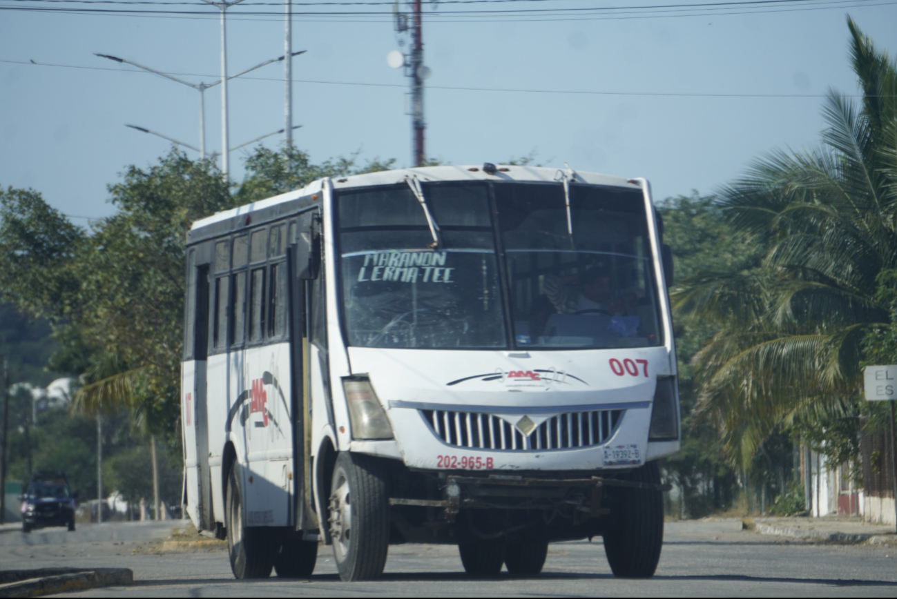  En Campeche piden reactivar la ruta de camiones Lerma-Tecnológico   