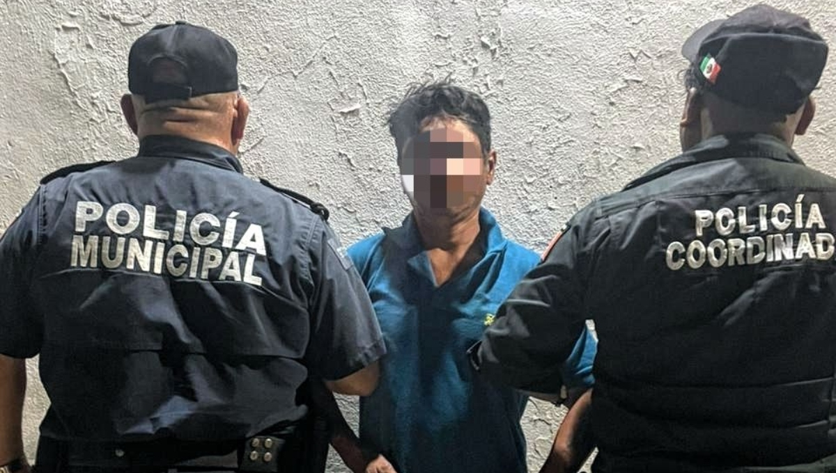 El hombre fue trasladado a la cárcel pública de Progreso