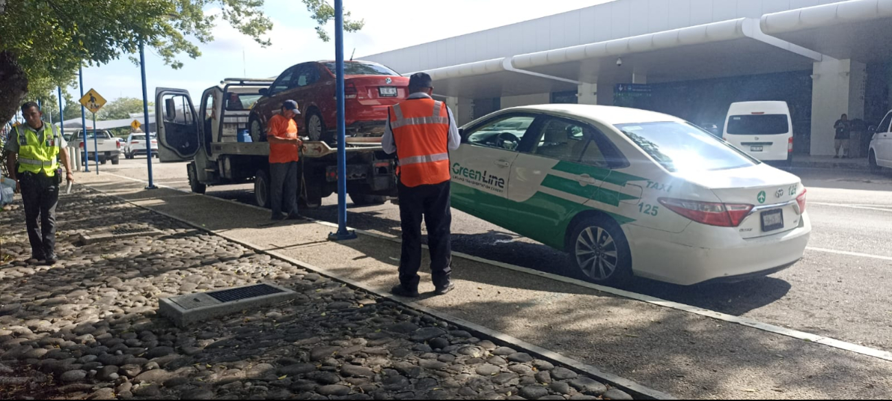 Se avisaron entre grupos de WhatsApp del operativo realizado en la terminal aérea