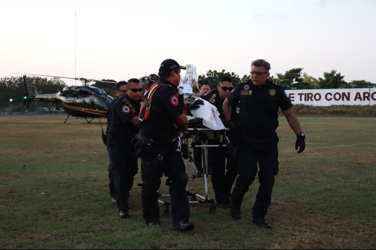 Mujer es trasladada de emergencia a Mérida tras presentar complicaciones en hospital de Tizimín