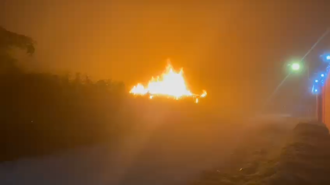 El incendio no alcanzó las viviendas cercanas