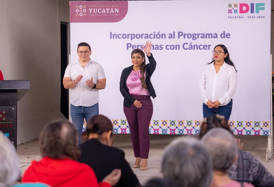 Cerca de 800 personas se inscriben al Programa de Apoyo a Pacientes con Cáncer del DIF Yucatán 