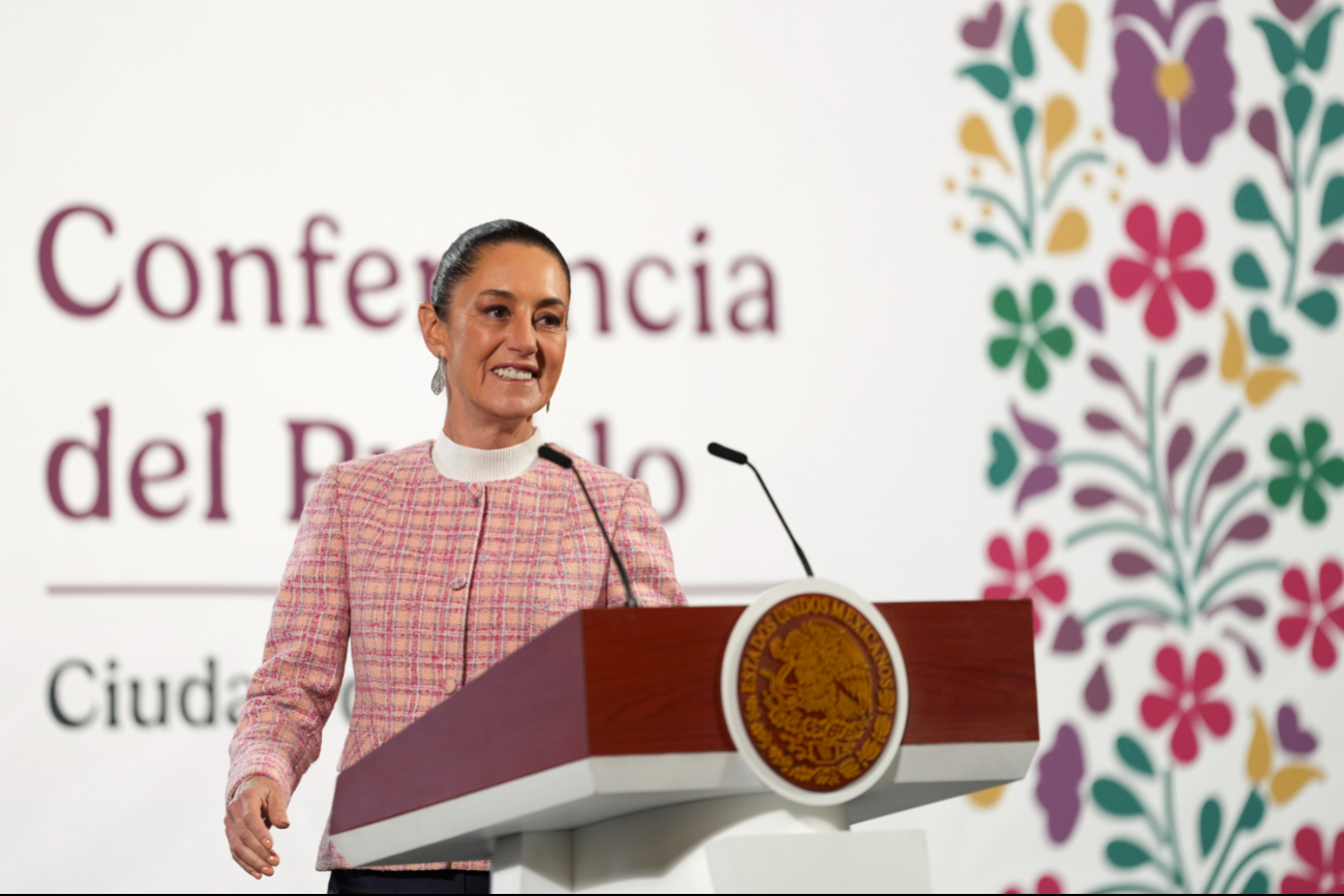 La Presidenta Claudia Sheinbaum anunció varias obras carreteras