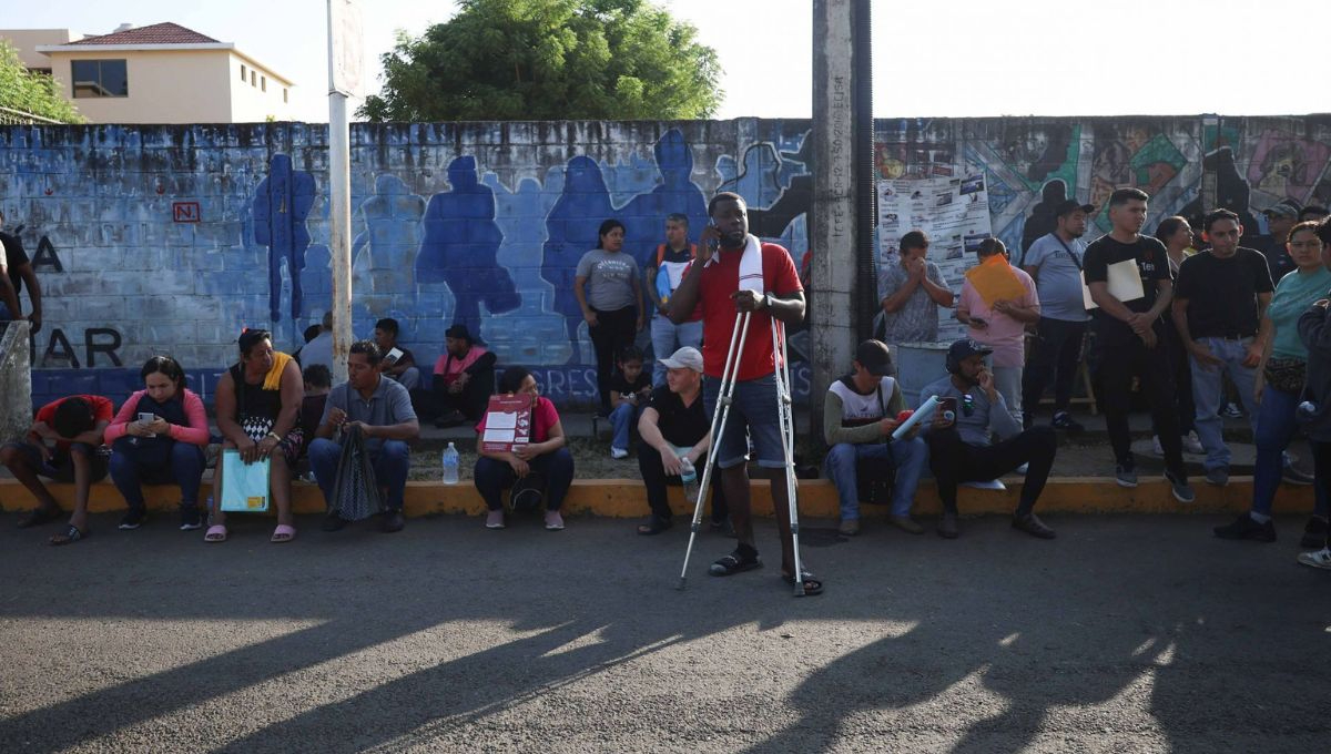 En Tapachula, Chiapas, los migrantes centroamericanos y sudamericanos viven en un estado de incertidumbre