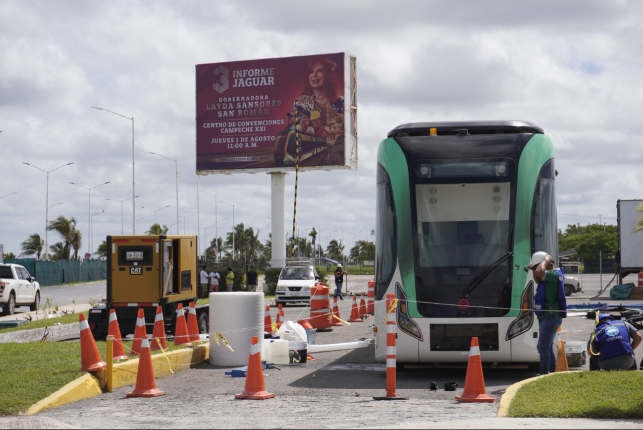 Este sistema de electromovilidad conectará el Tren Maya, el aeropuerto y el Centro Histórico