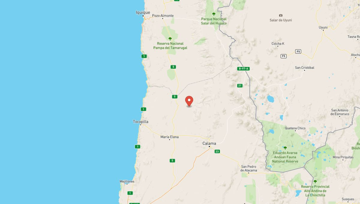 Sismo de magnitud 6.1 sacude Chile: epicentro al norte de Calama