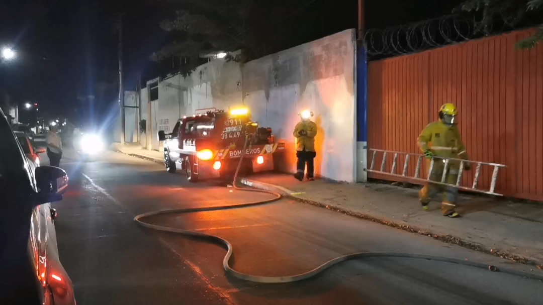 Incendio en Ciudad del Carmen