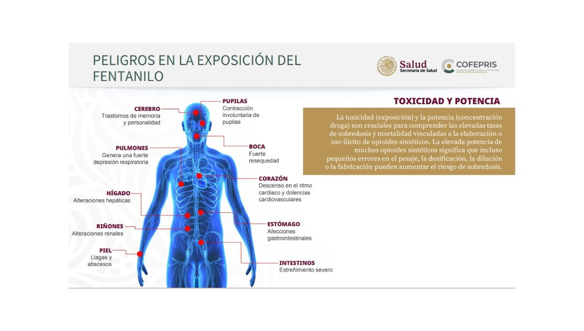 Peligros en la exposición del fentaniloi