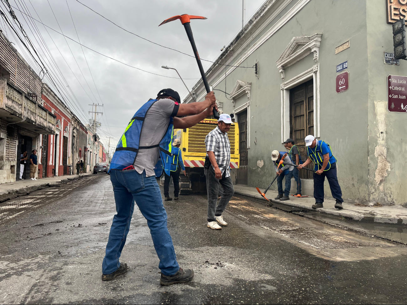 El asfalto será reemplazado por la Dirección de Obras Públicas del Ayuntamiento