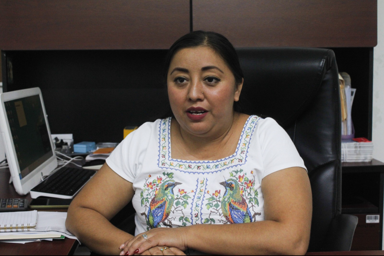 Senayda Rosel May, subdirectora de Atención del Instituto para el Desarrollo de la Cultura.