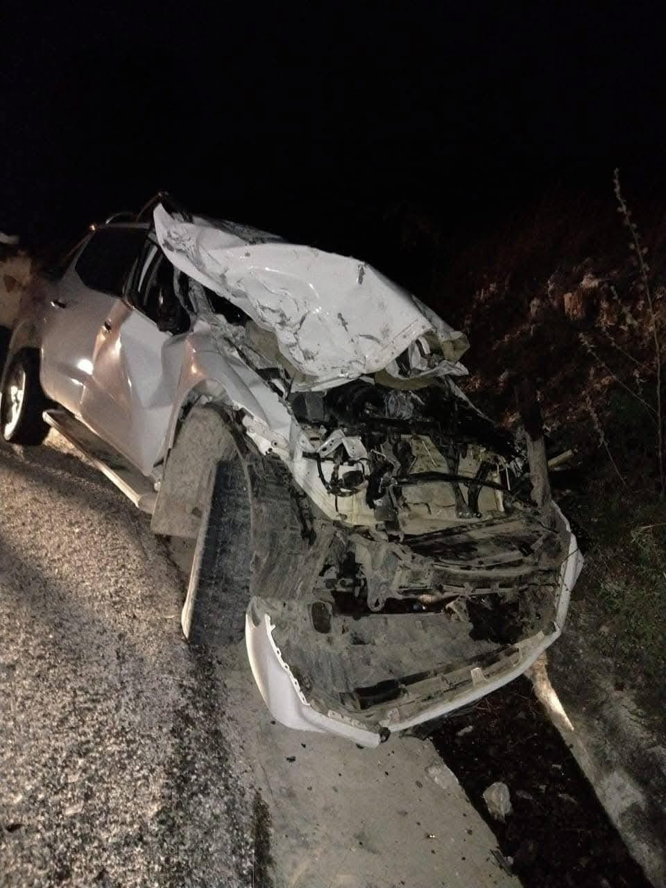 Accidente en la carretera Campeche-Champotón deja cinco heridos