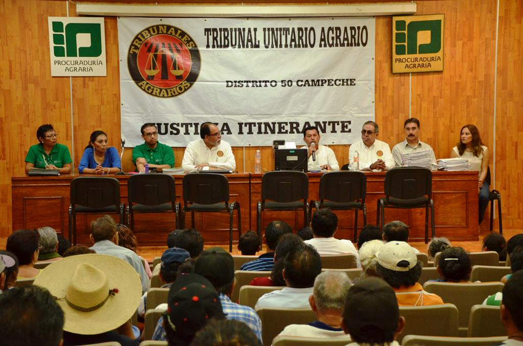 Cierre del Tribunal Unitario Agrario en Campeche afectaría a 100 campesinos por día 