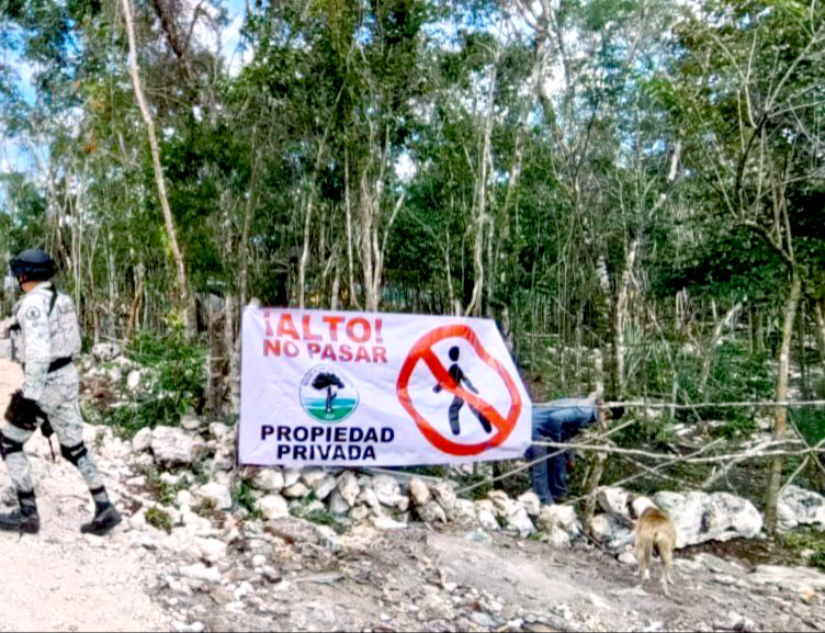 El último caso se presentó en la Zona Industrial, donde familias pretendían ocupar lotes