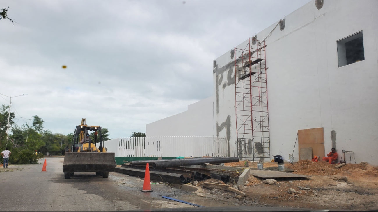 Obra del Hospital de Gineco-Pediatría en Ciudad del Carmen concluirá hasta marzo