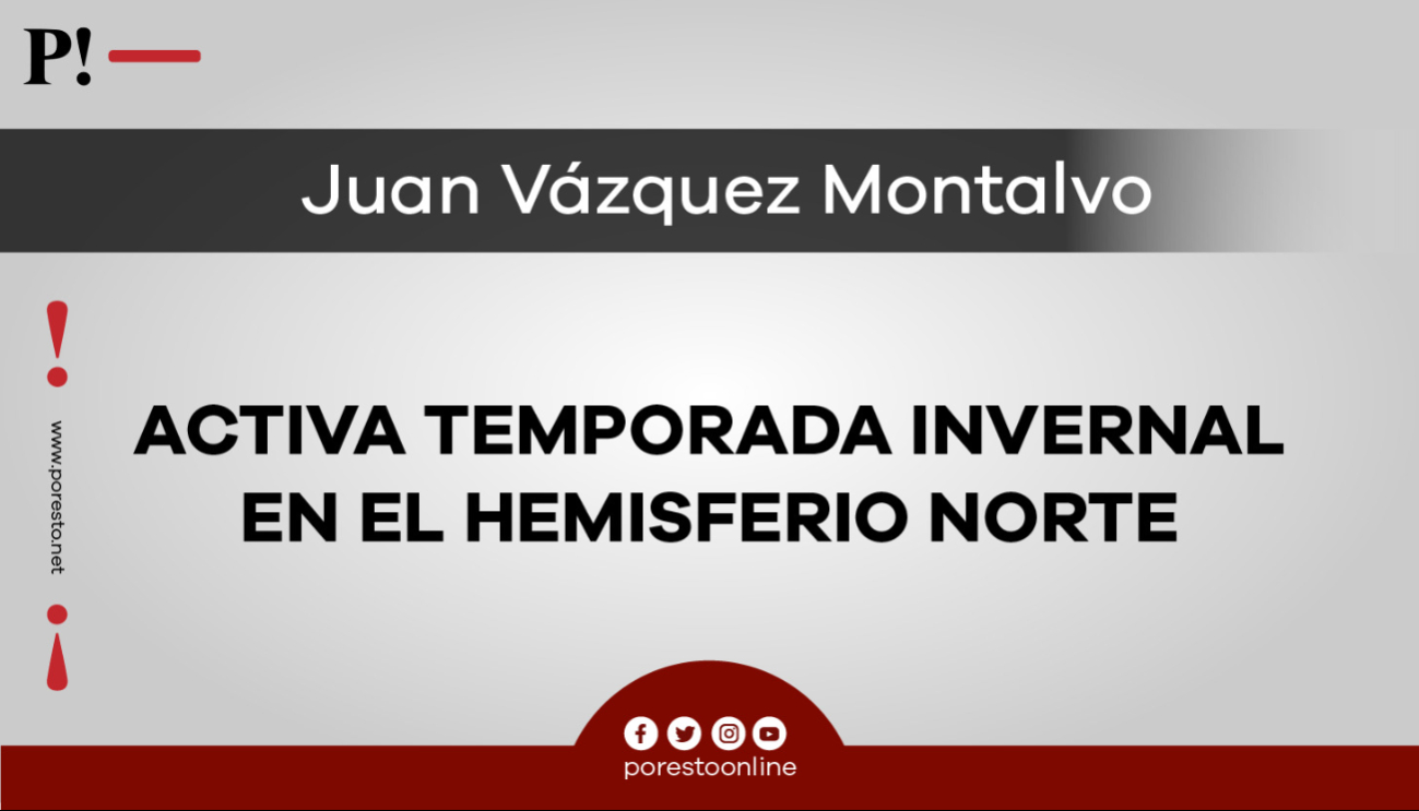 Activa temporada invernal en el hemisferio Norte