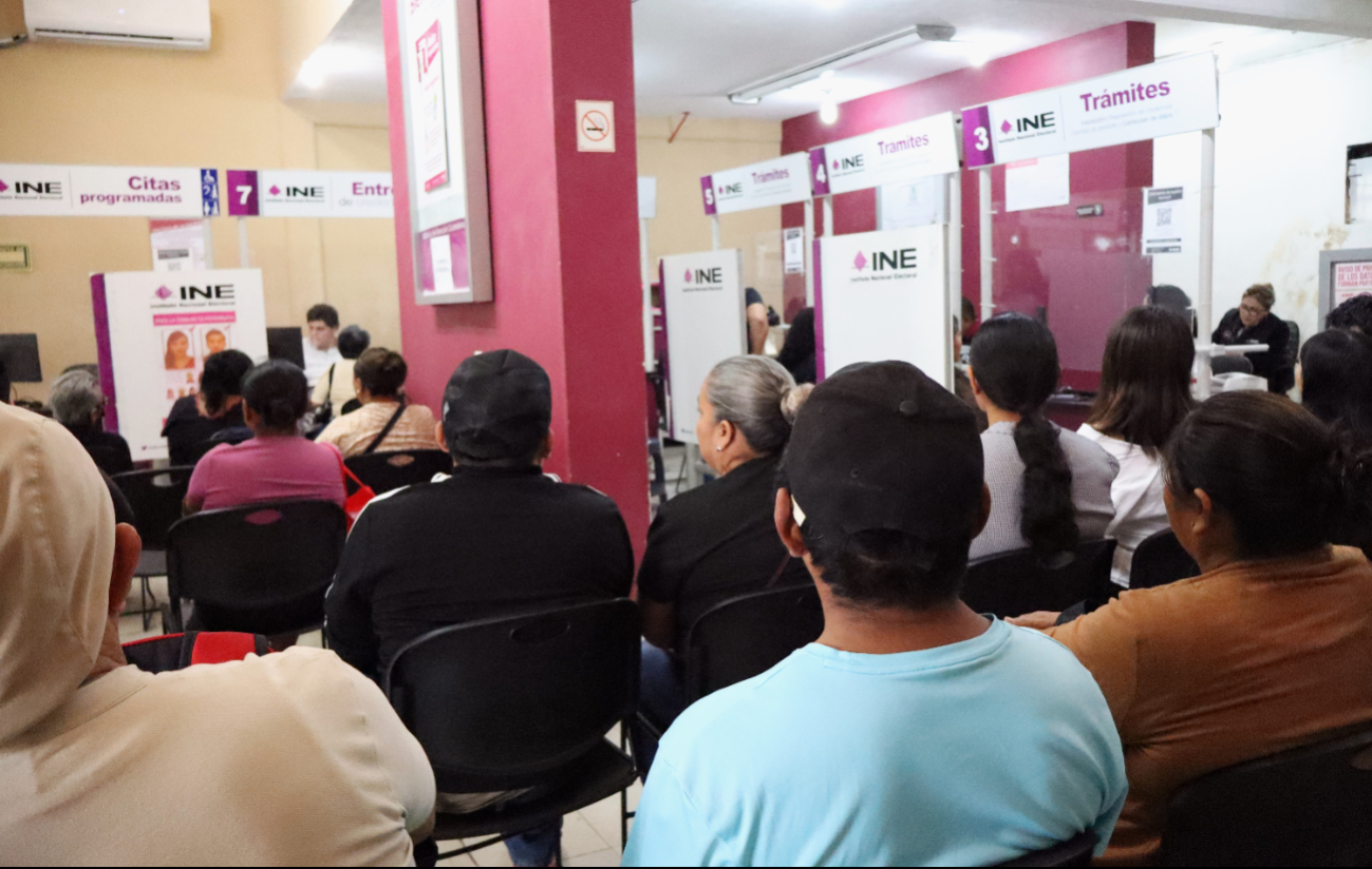 Desde el 2 de junio de 2024, unos 16 mil 750 personas sacaron su credencial para votar de Yucatán