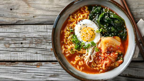 Aquí te enseñamos cómo preparar un ramen al estilo surcoreano.