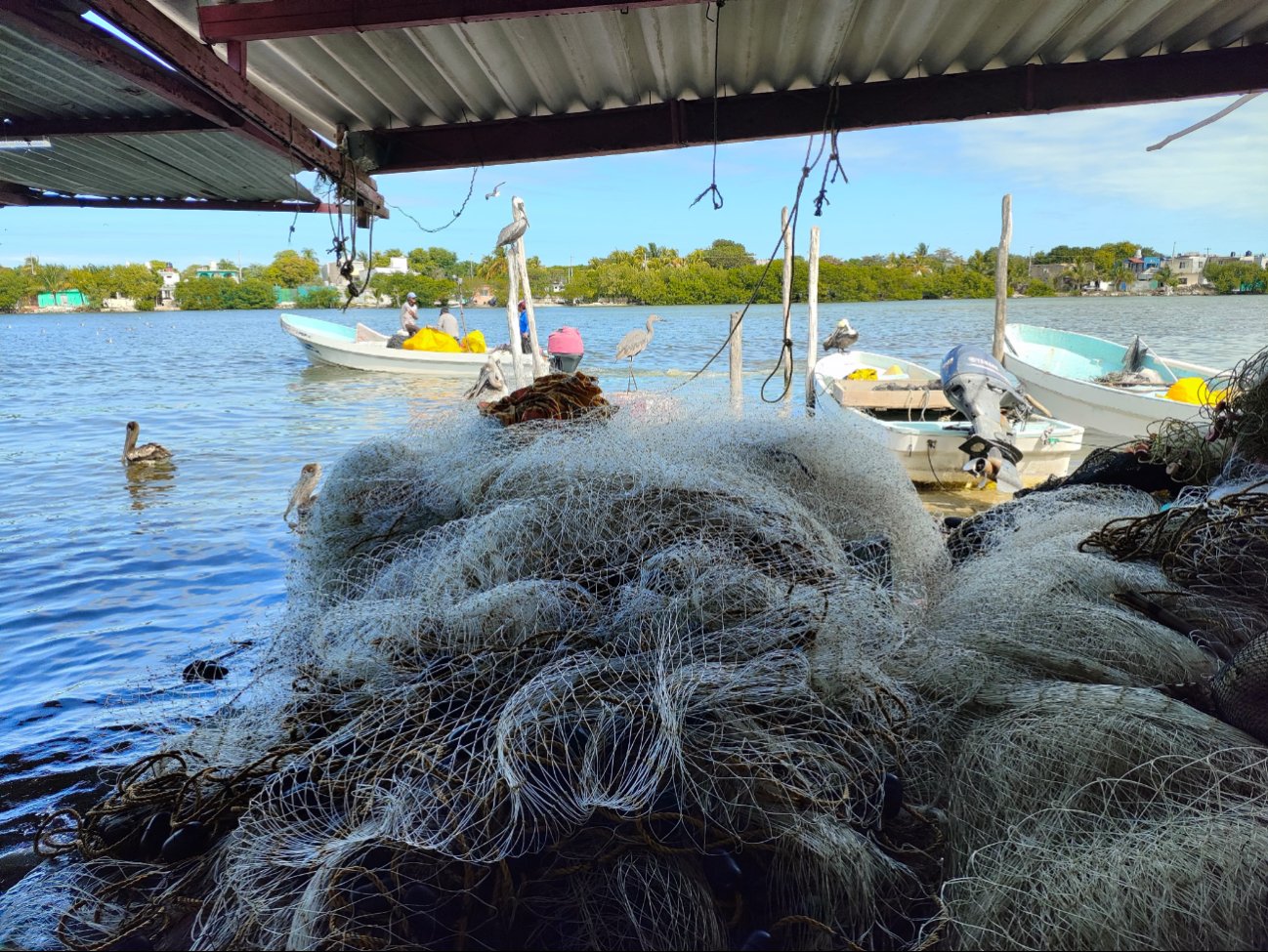 Los afectados esperan poder recuperar sus artes de pesca, la lancha y demás herramientas de trabajo