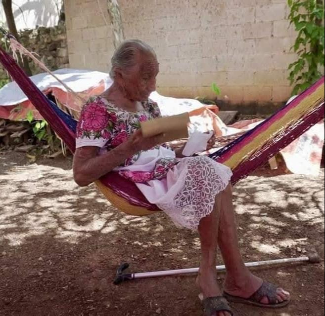 La señora Emilia Canché Caamal, la mujer más longeva de la ciudad, falleció el viernes a los 110 años