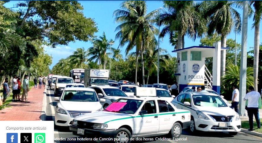 Durante las manifestaciones bloquean avenidas sin consecuencias