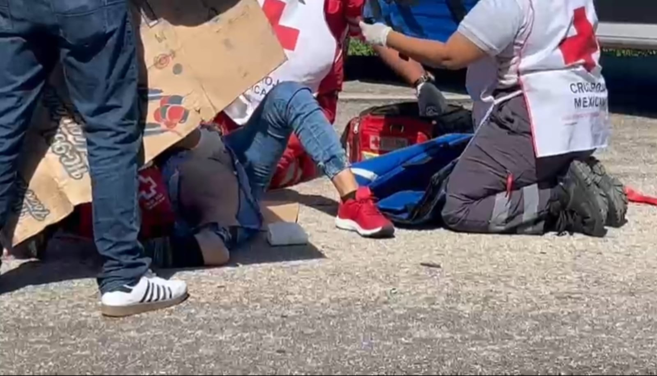 Motociclista fallece tras accidente en carretera en Campeche.