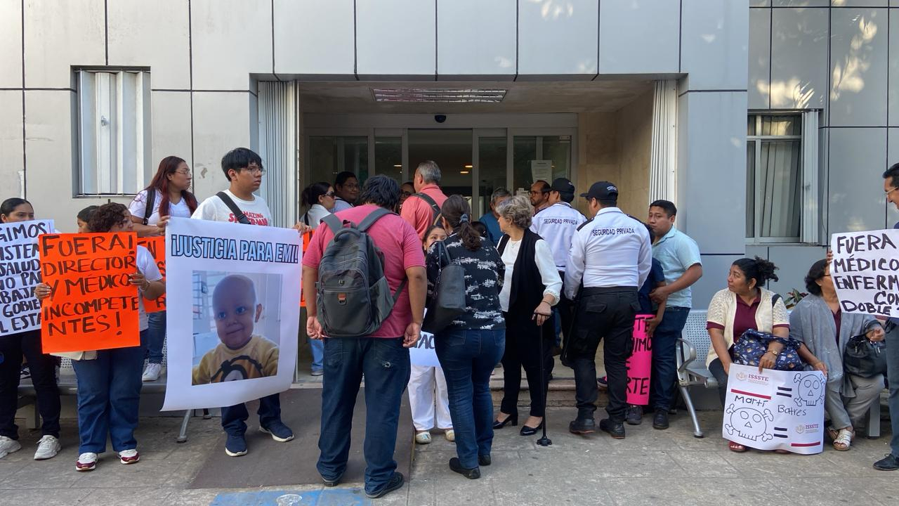 Manifestación debido a presunta negligencia médica