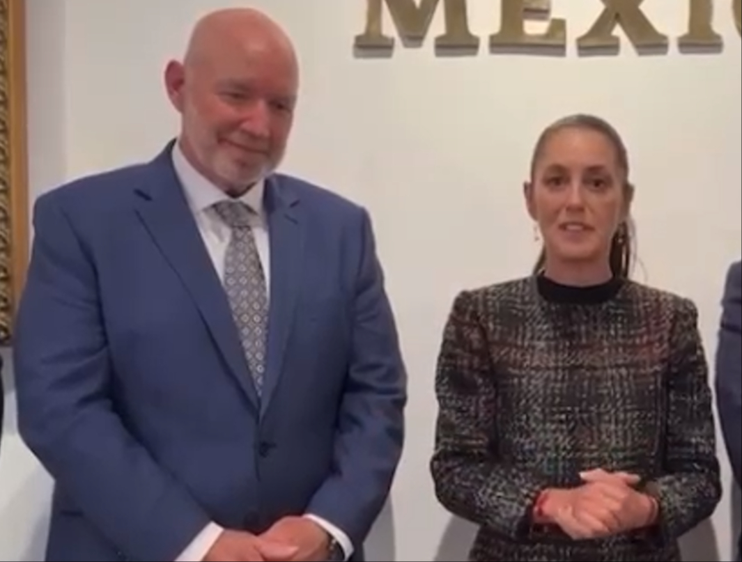 Claudia Sheinbaum comparte visita de ejecutivo de Nestlé, empresa que busca expandir sus operaciones en el país.