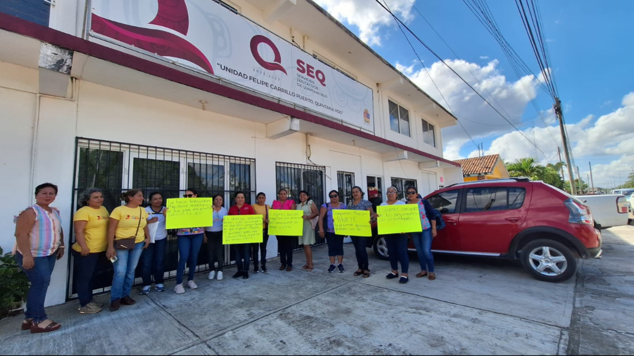 Aseguran que son un total de 350 maestras quienes se han visto afectadas