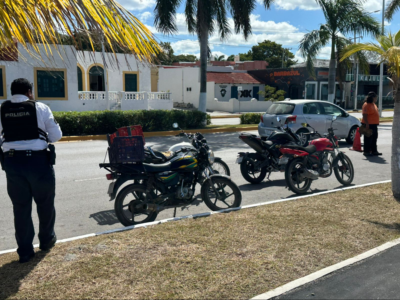 Continúan operativos en Campeche contra el robo de motocicletas