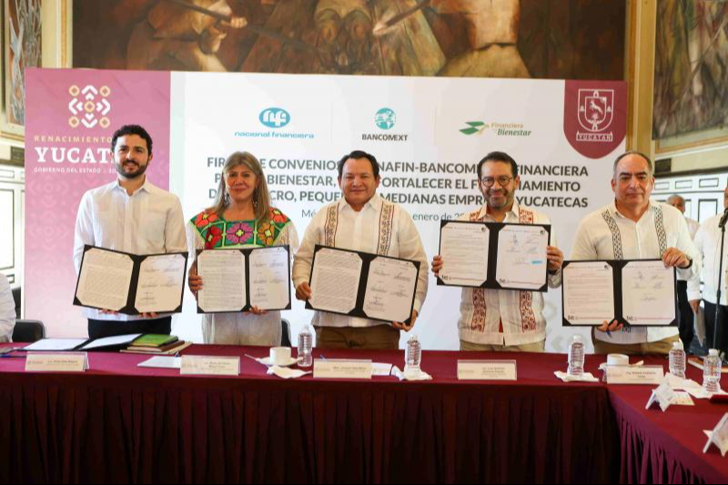 Gobierno de Yucatán fortalecerá a pequeños y medianos empresarios  con créditos hasta de 5 mdp  