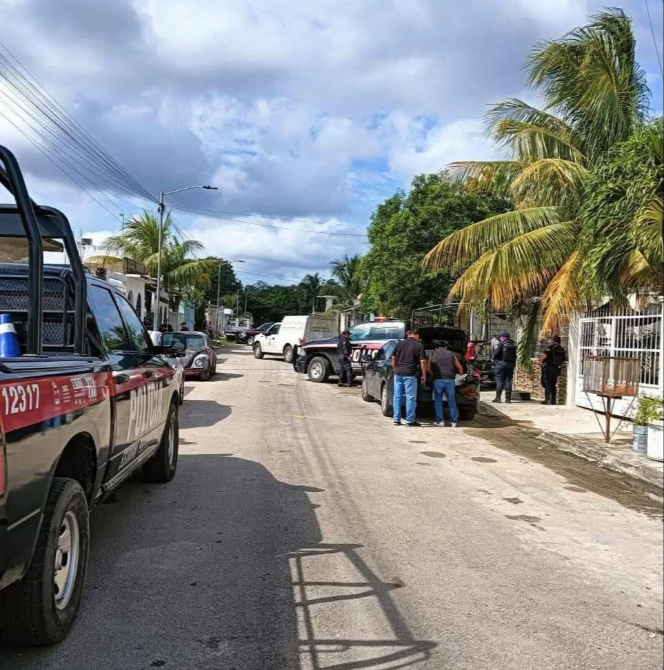 Hombre en Chetumal se priva de la vida en el fraccionamiento Caribe.