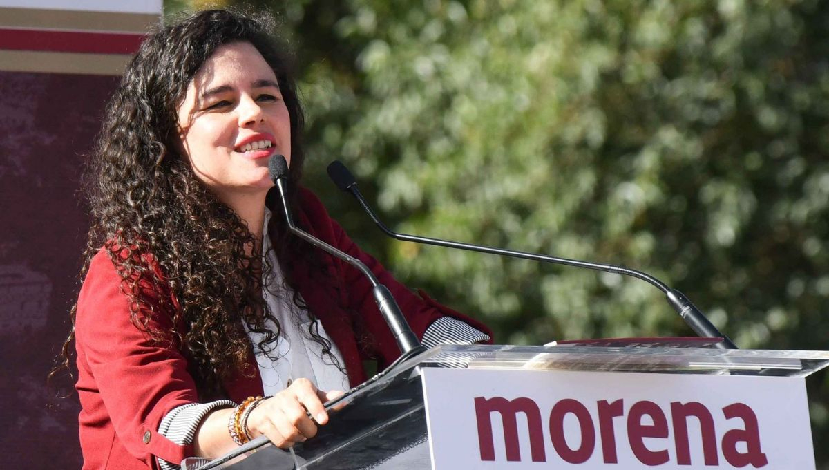 Luisa María Alcalde Luján, presidenta nacional de Morena