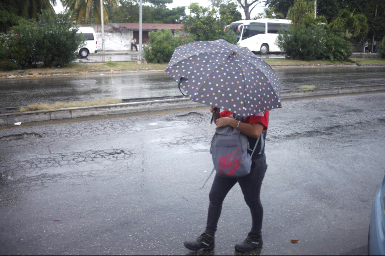 En distintos horarios del día las lluvias harán presencia en Quintana Roo