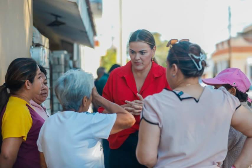 La alcaldesa de Mérida, Cecilia Patrón, encabezó el operativo