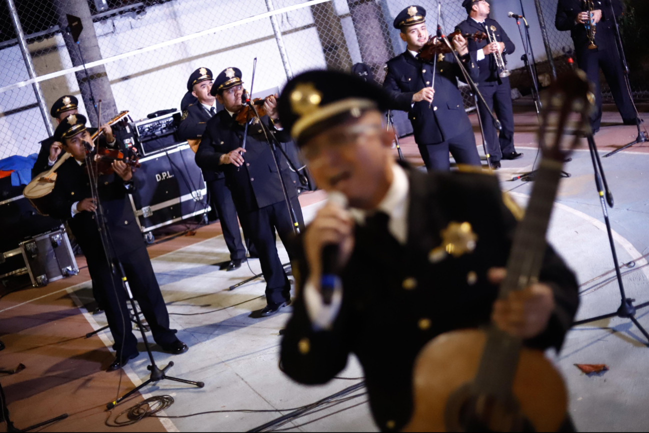 Policía de Yucatán realiza programa “Policía Cerca de Ti”.