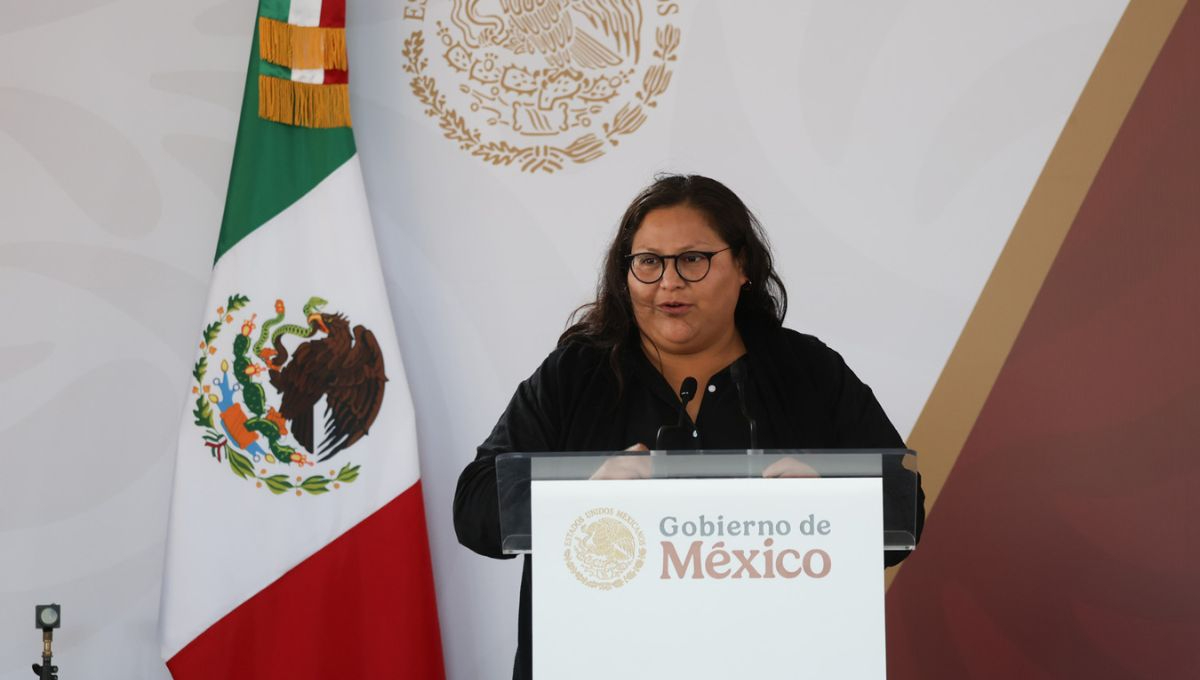 Citlalli Hernández Mora, titular de la Secretaría de las Mujeres