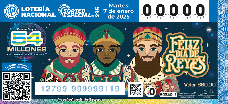 Se viene un sorte más de la Lotería Nacional