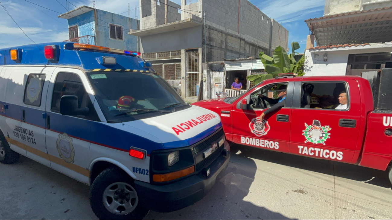 Supuesto incendio de una casa moviliza a bomberos en Ciudad del Carmen; quemaban basura