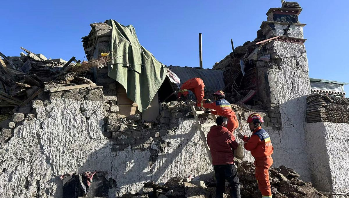 Sismo en el Tíbet deja al menos 95 muertos y más de 130 heridos