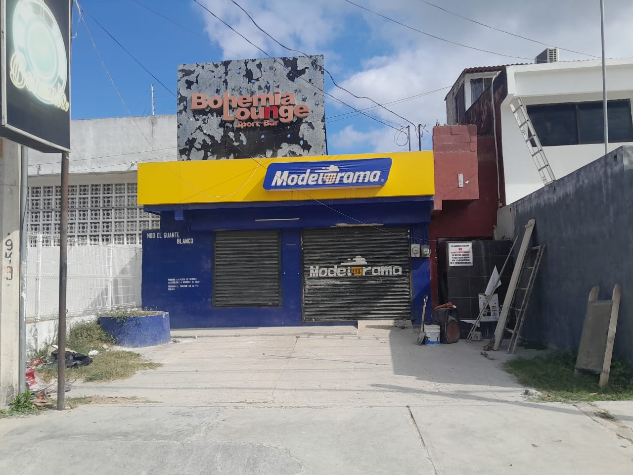 Personas desconocidas forzaron la puerta del Bar Bohemia y robaron objetos de valor