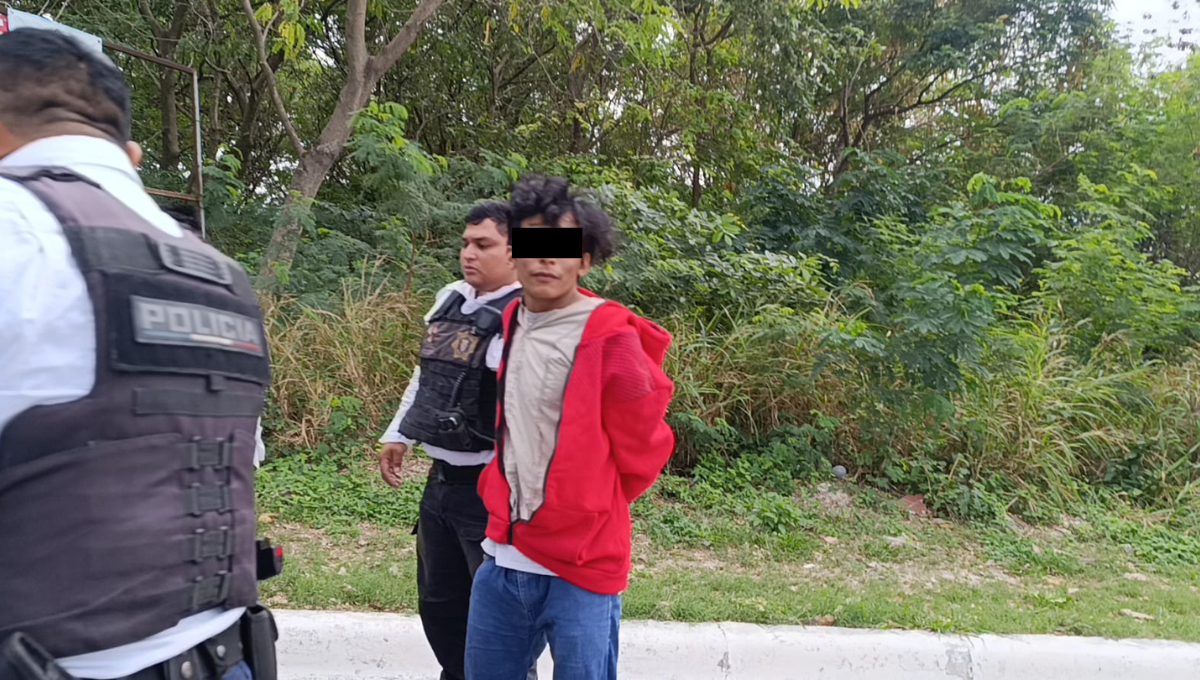 Detienen a joven por consumir sustancias ilícitas en Campeche  