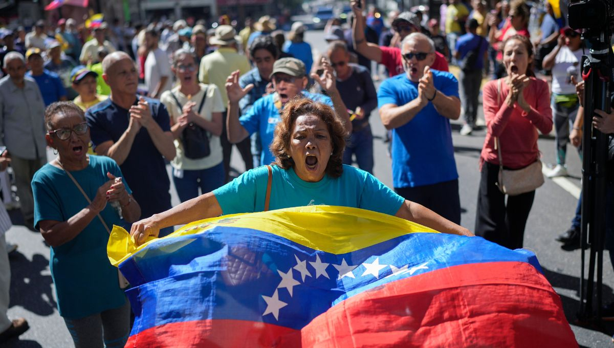 Miles de opositores protestan contra la investidura de Nicolás Maduro en Venezuela