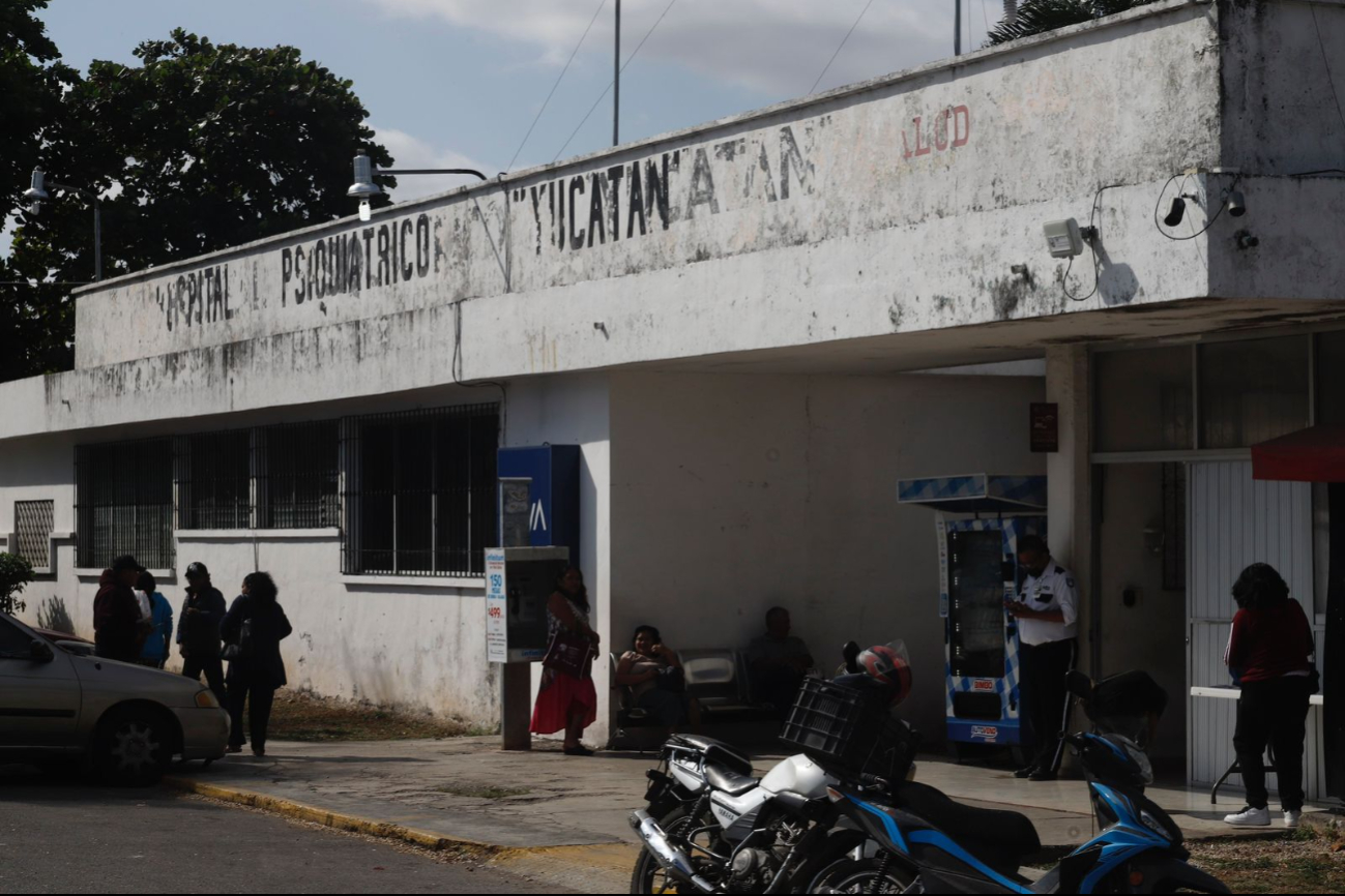 Pacientes del Hospital Psiquiátrico de Mérida piden mejoras en las instalaciones y surtido de medicamentos